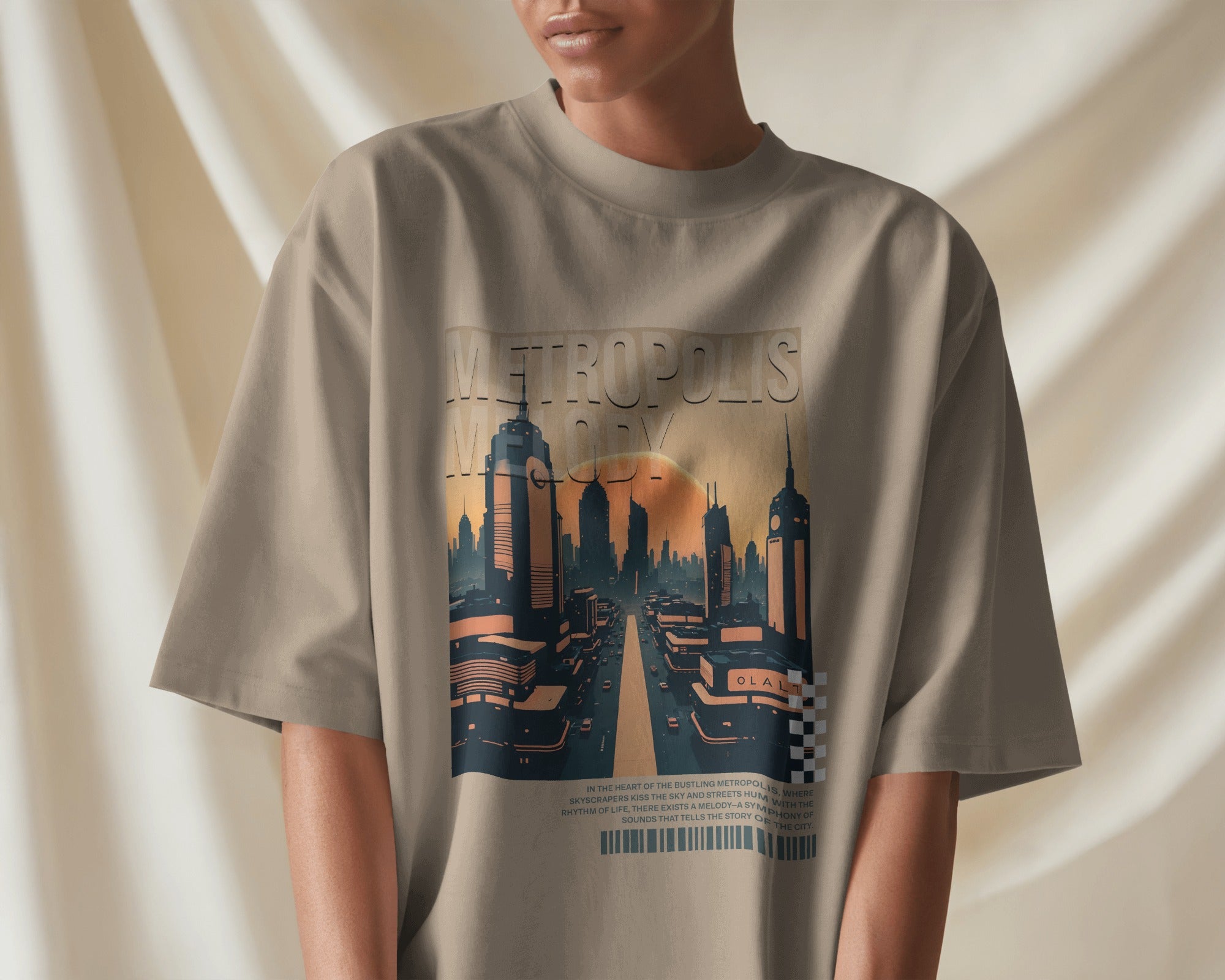 Metropolis Melody Oversized Tee