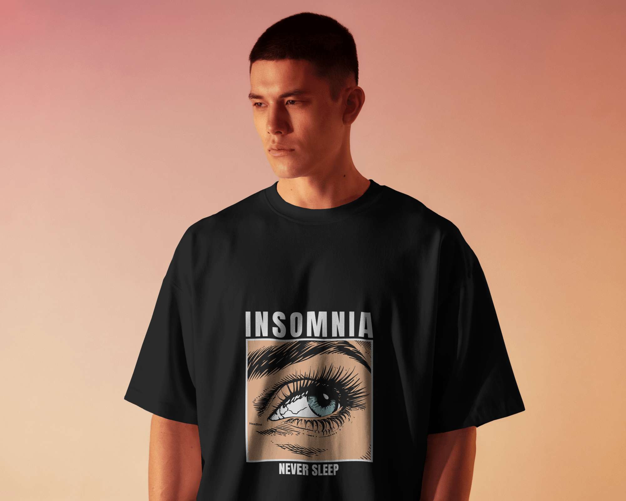 INSOMNIA Oversized Tee