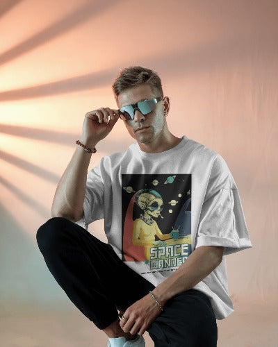 Space Wanderer Oversized Tee