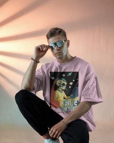 Space Wanderer Oversized Tee