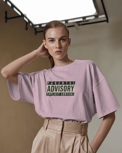 Parental Advisory Oversized Tee