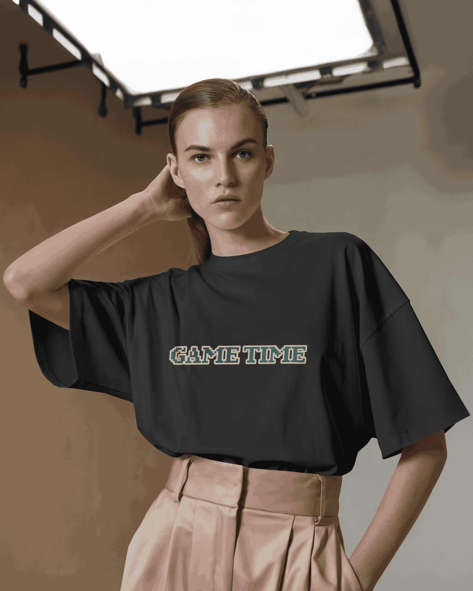 Game Time Oversized Tee