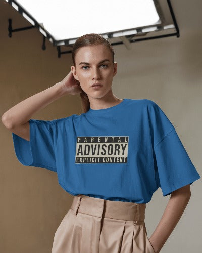 Parental Advisory Oversized Tee