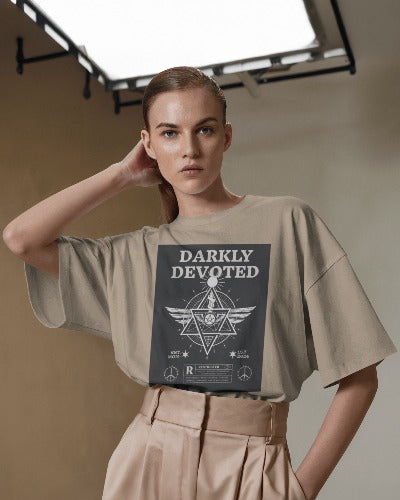 Darkly Devoted Oversized T shirt