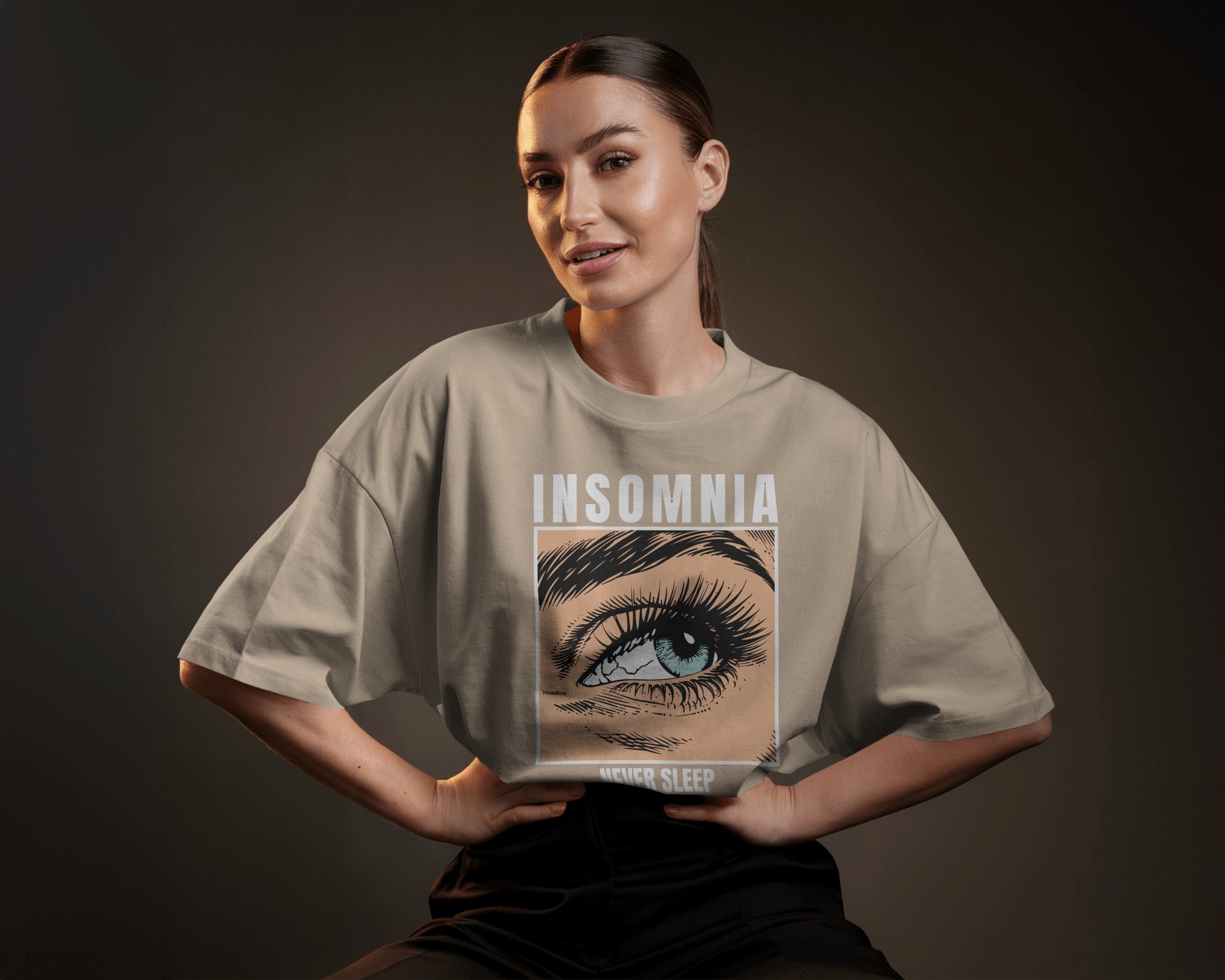 INSOMNIA Oversized Tee