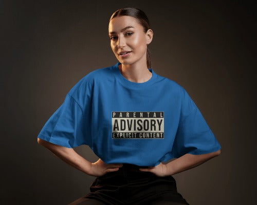 Parental Advisory Oversized Tee