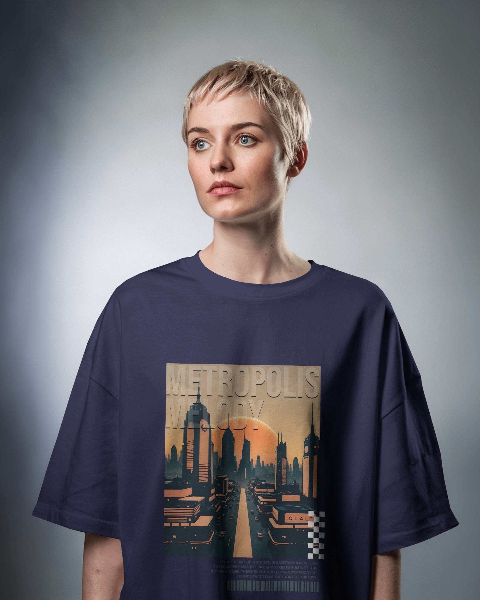 Metropolis Melody Oversized Tee