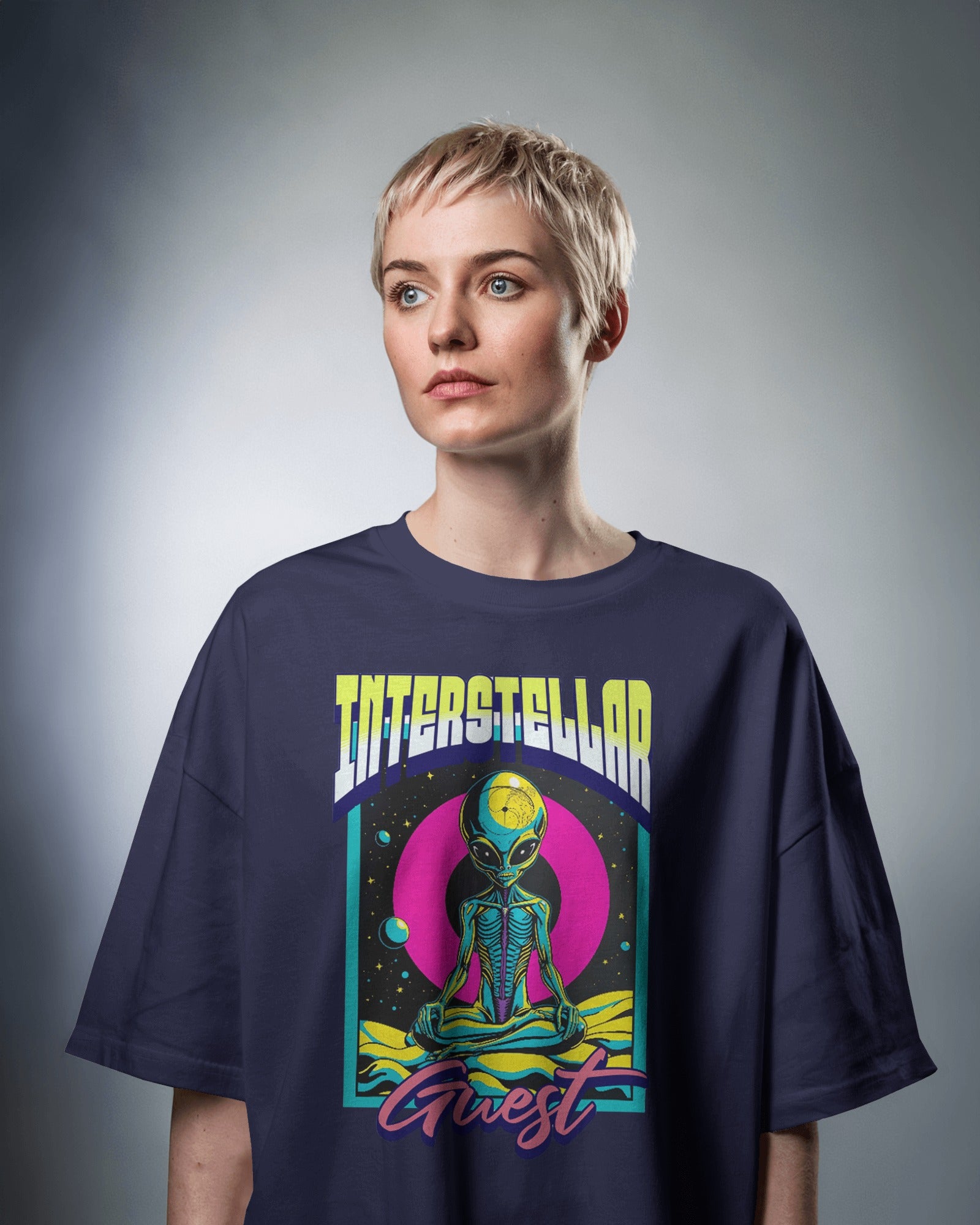 Interstellar Guest Oversized Tee