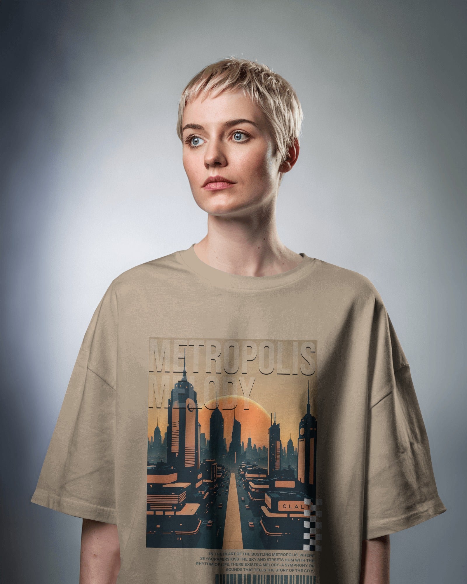 Metropolis Melody Oversized Tee