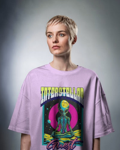 Interstellar Guest Oversized Tee