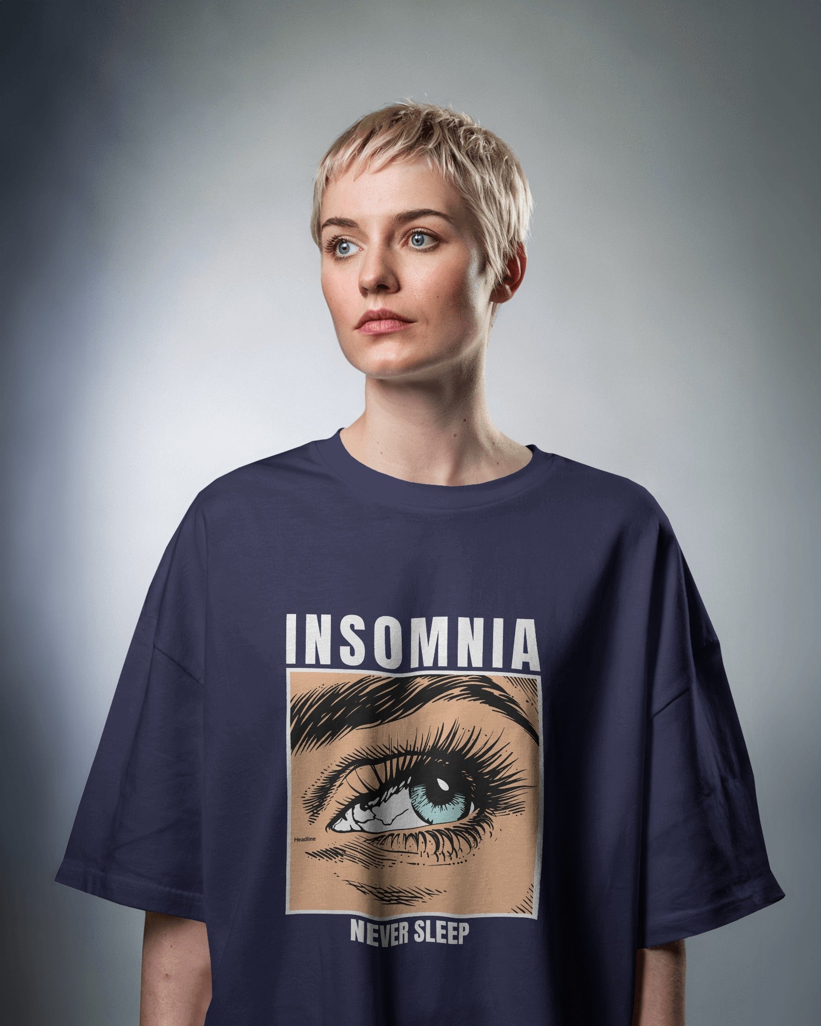 INSOMNIA Oversized Tee