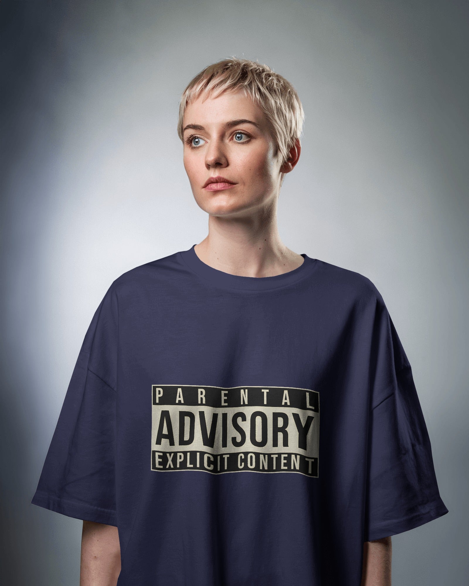 Parental Advisory Oversized Tee