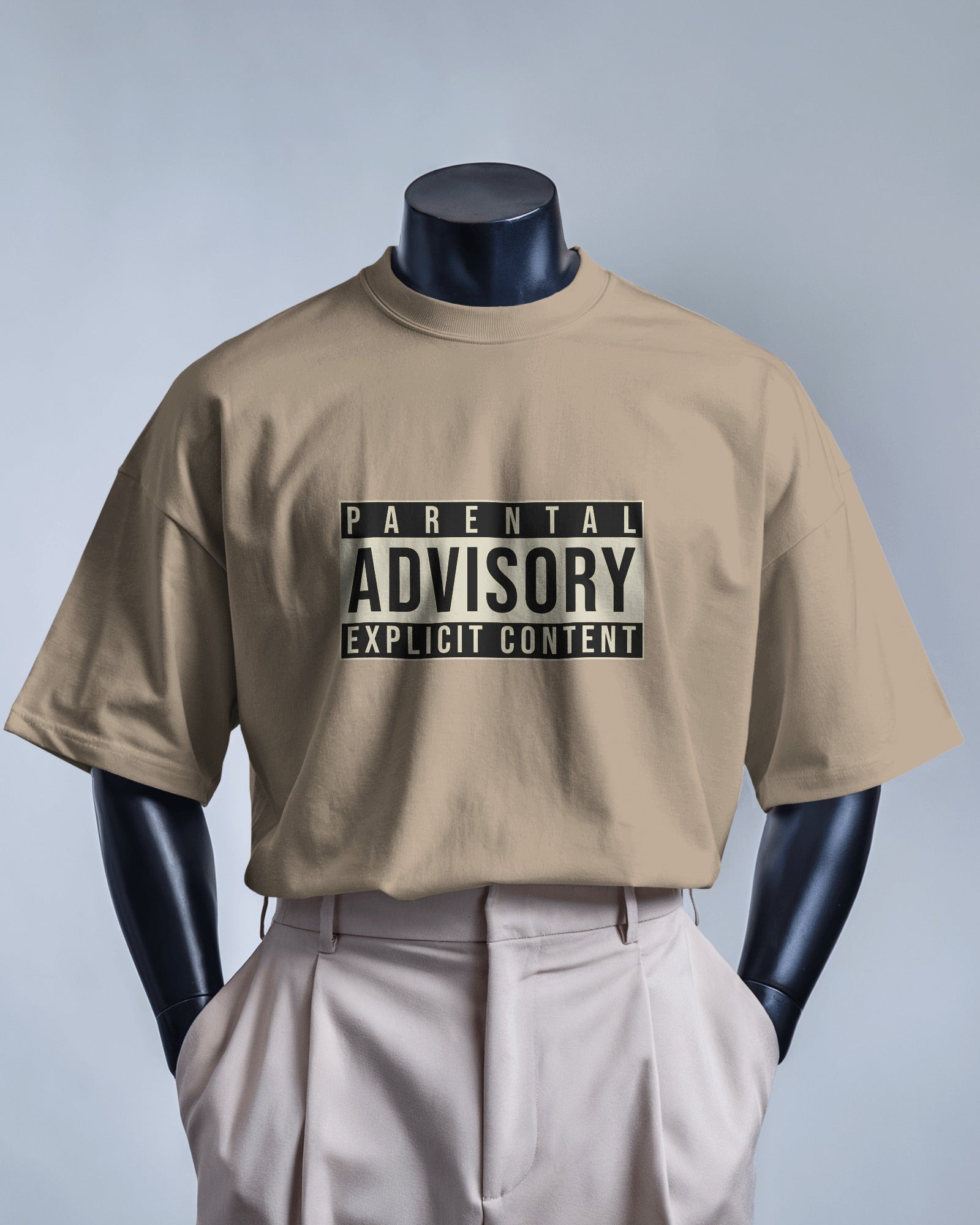 Parental Advisory Oversized Tee