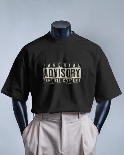 Parental Advisory Oversized Tee