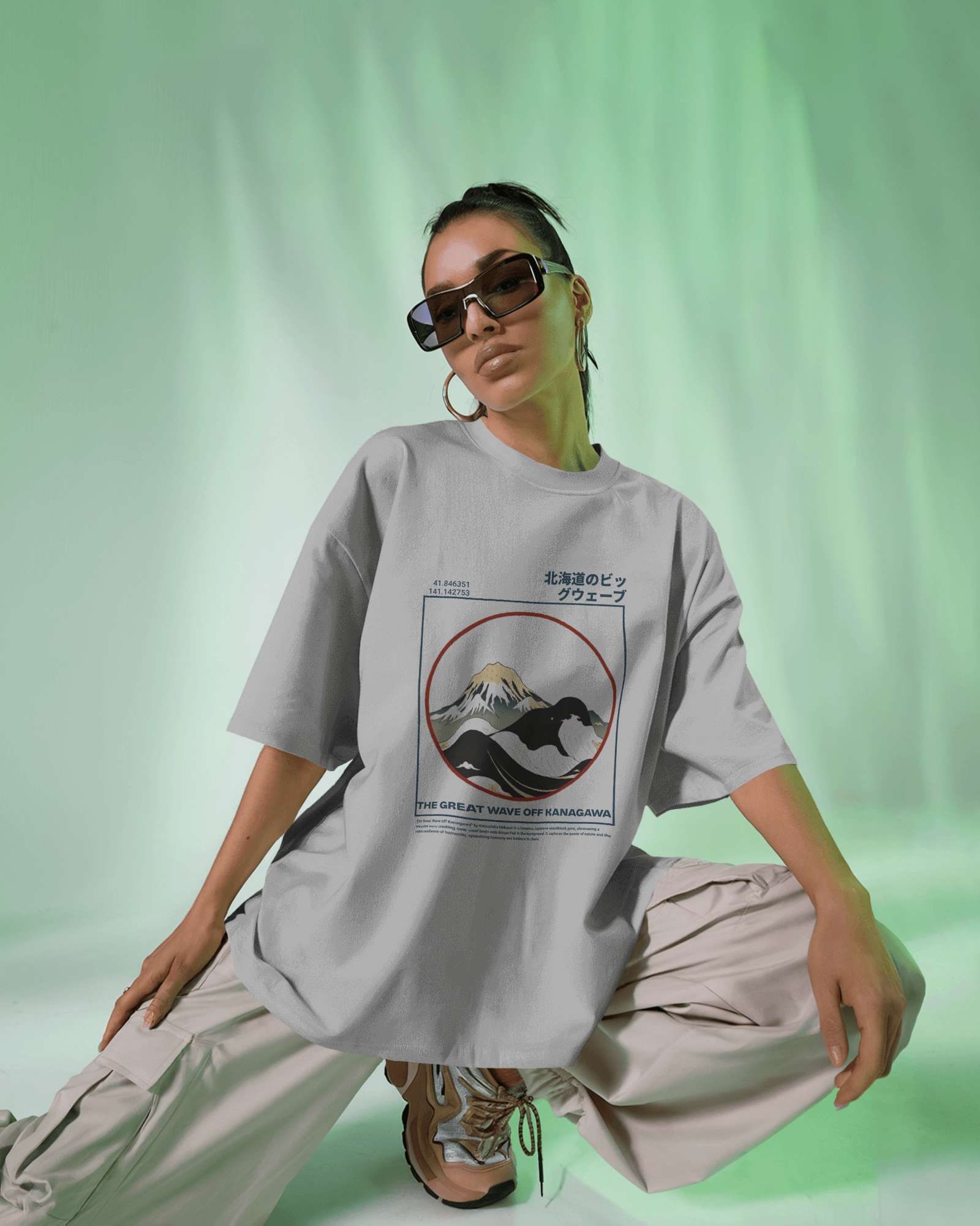 Kanagawa Oversized Tee