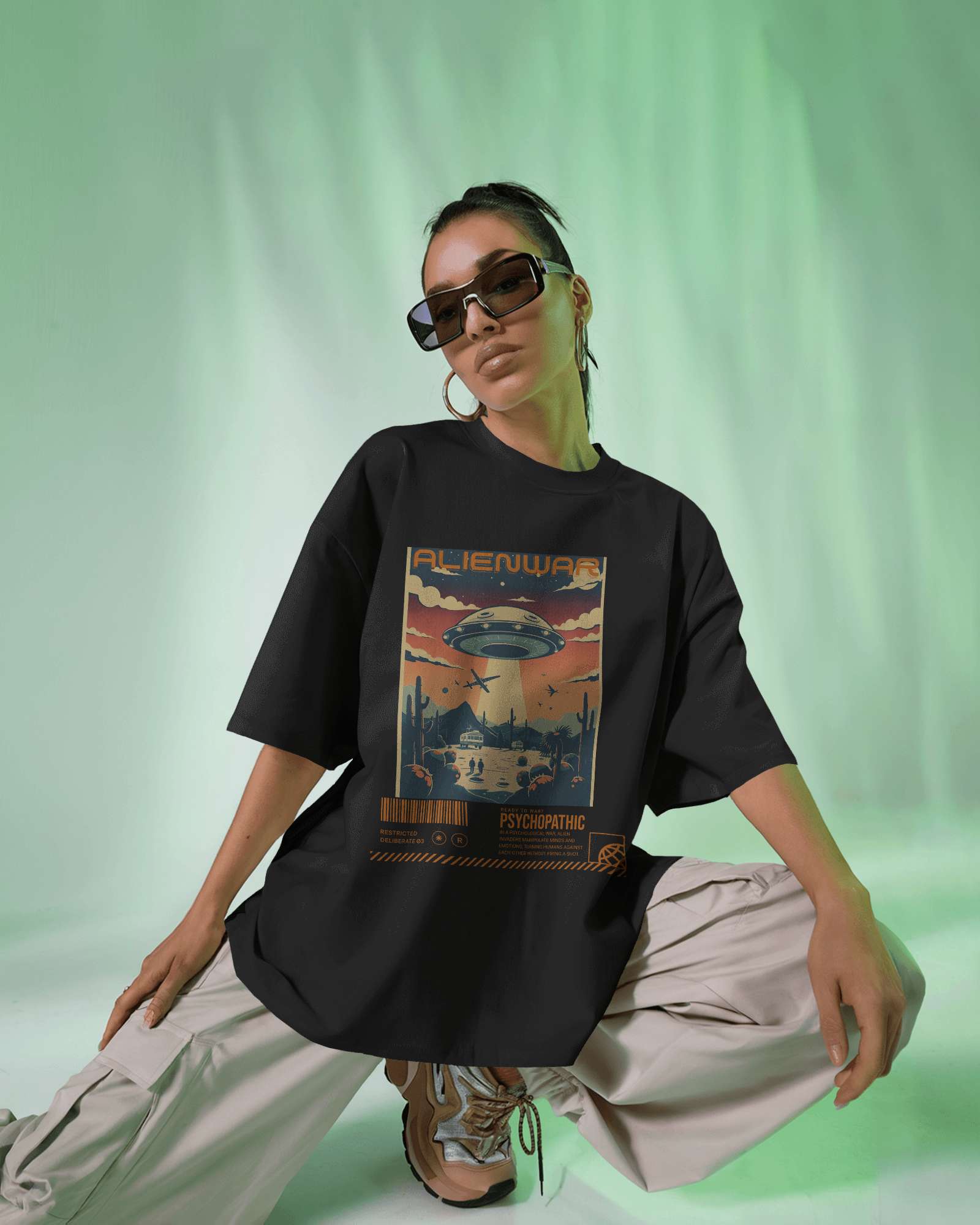 Alienwar Oversized Tee