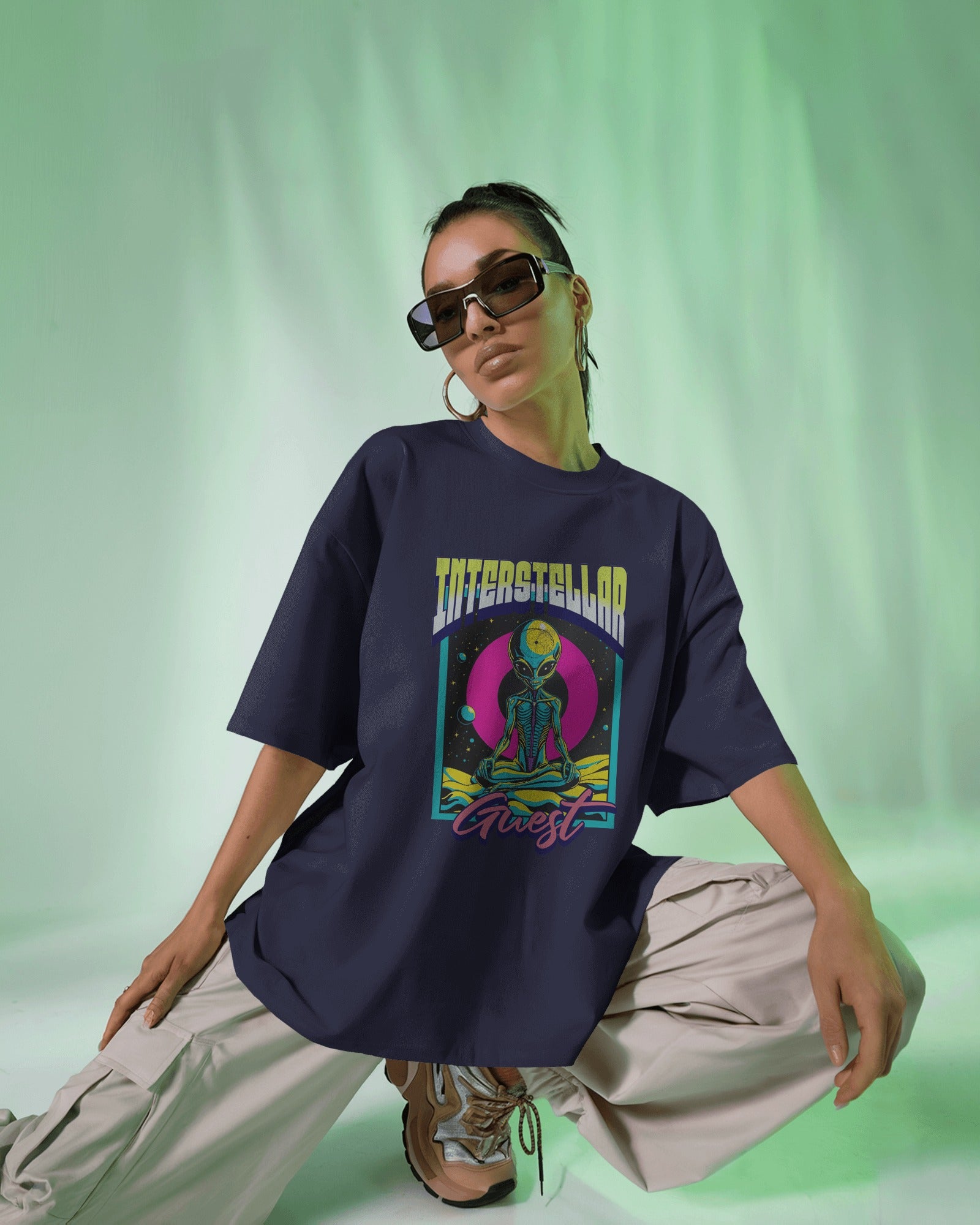 Interstellar Guest Oversized Tee