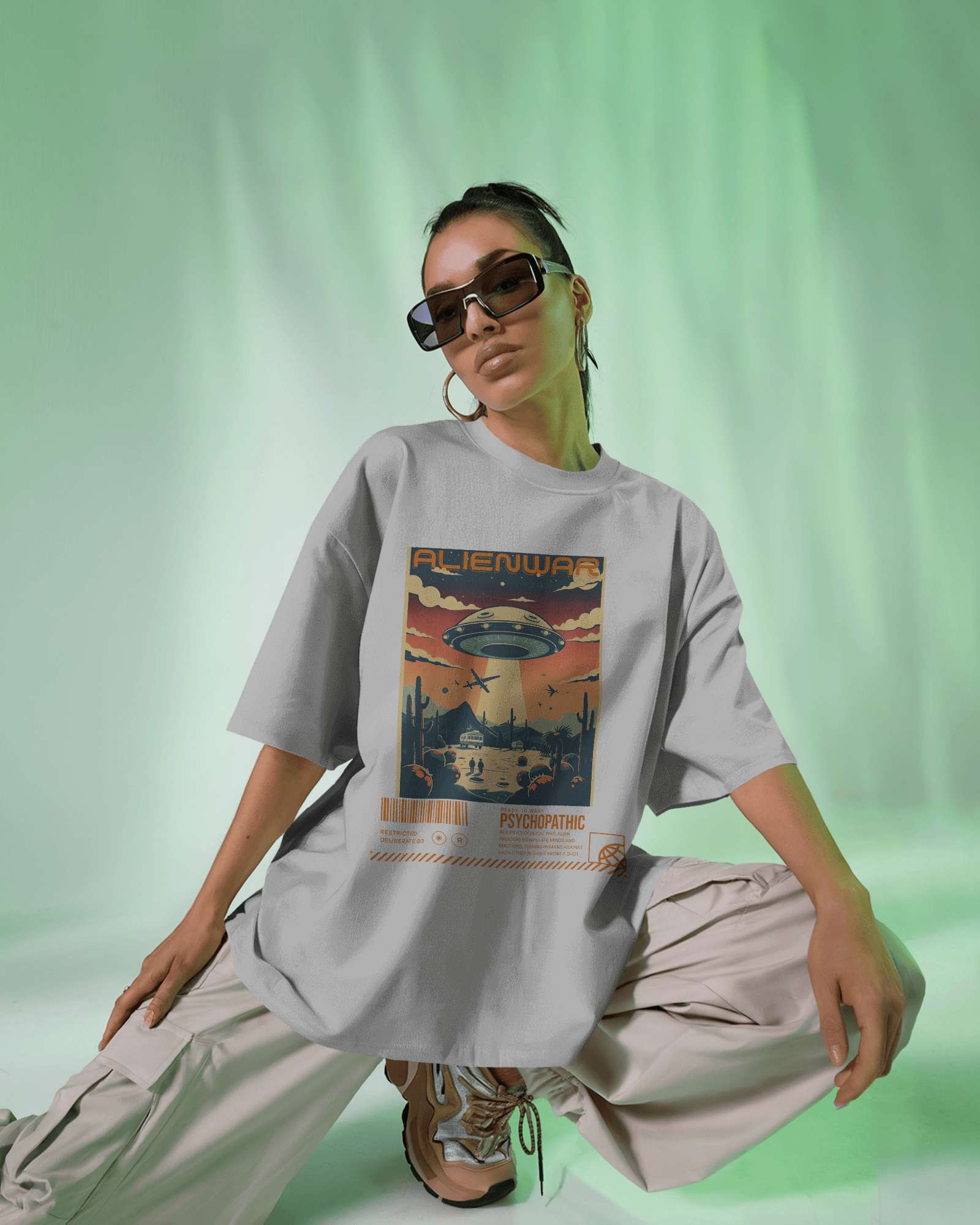 Alienwar Oversized Tee