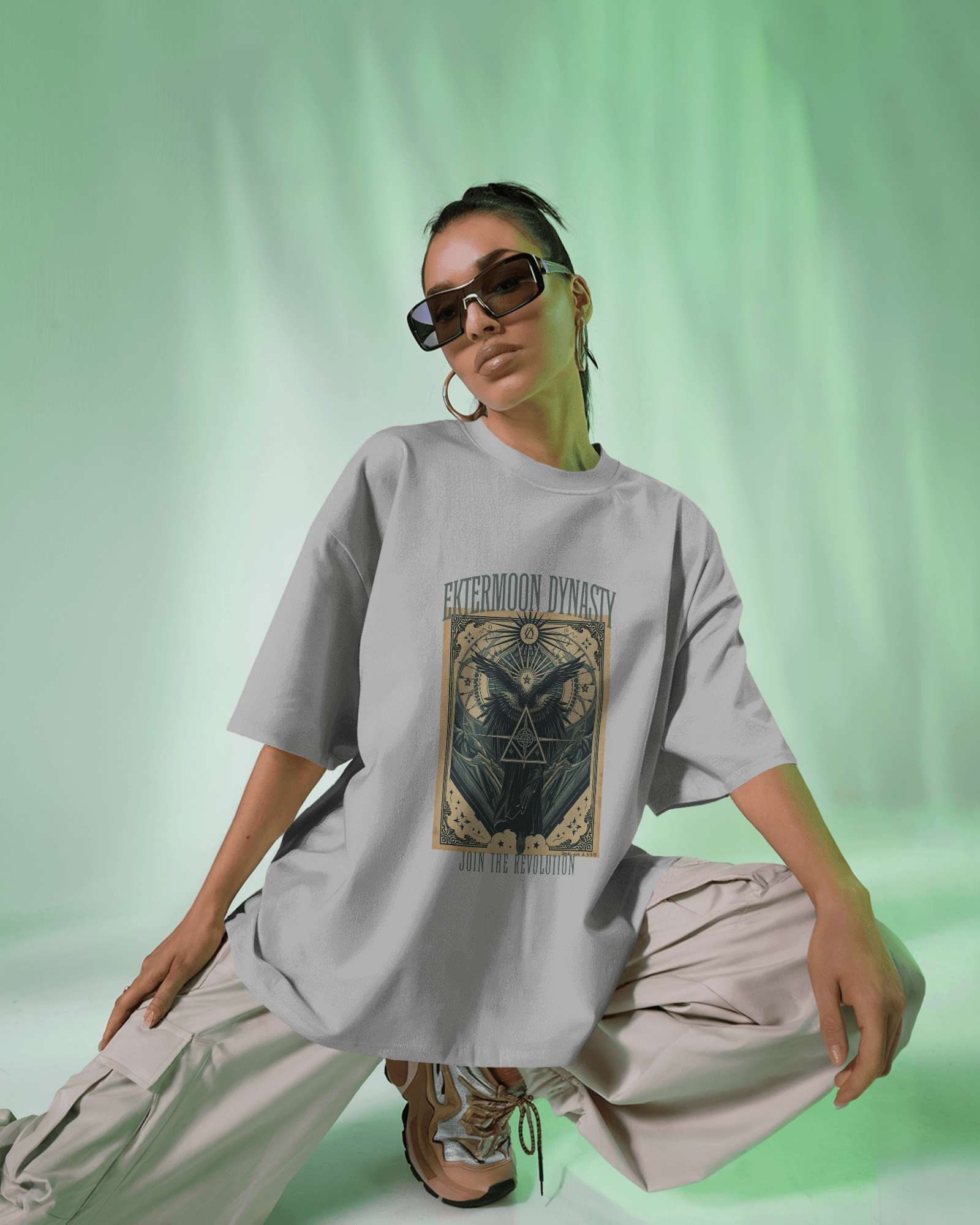 Ektermoon Dynasty oversized tee