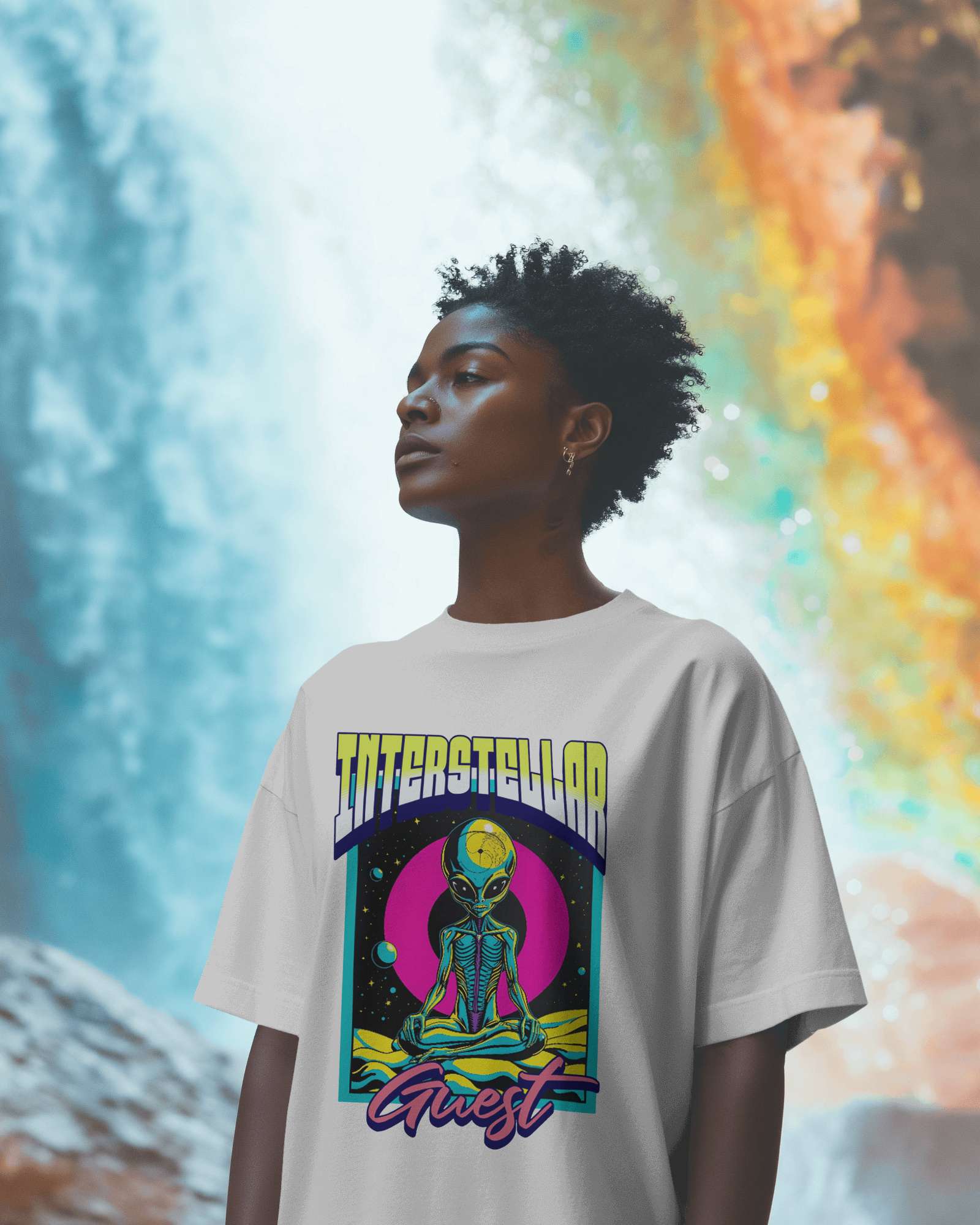 Interstellar Guest Oversized Tee