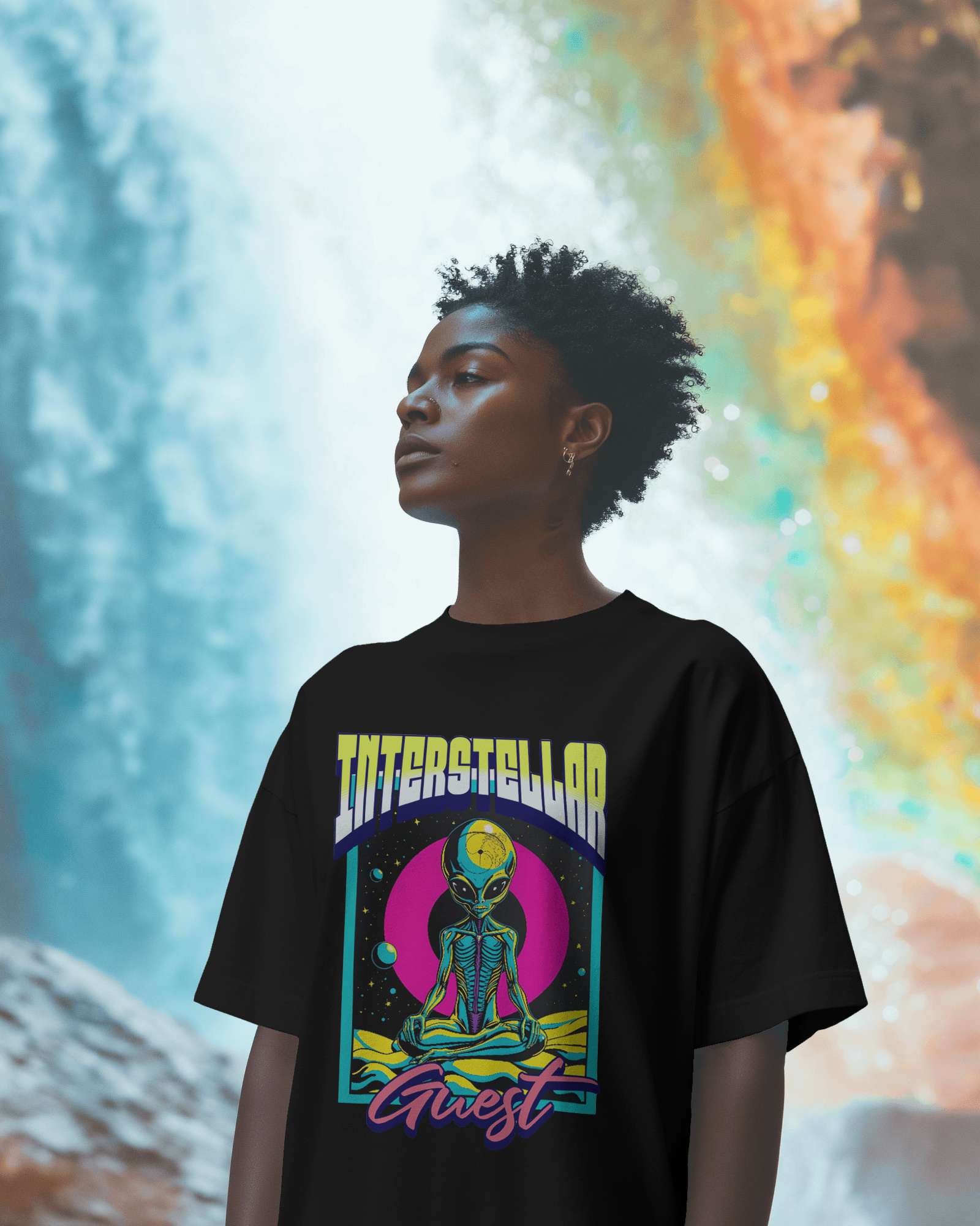 Interstellar Guest Oversized Tee