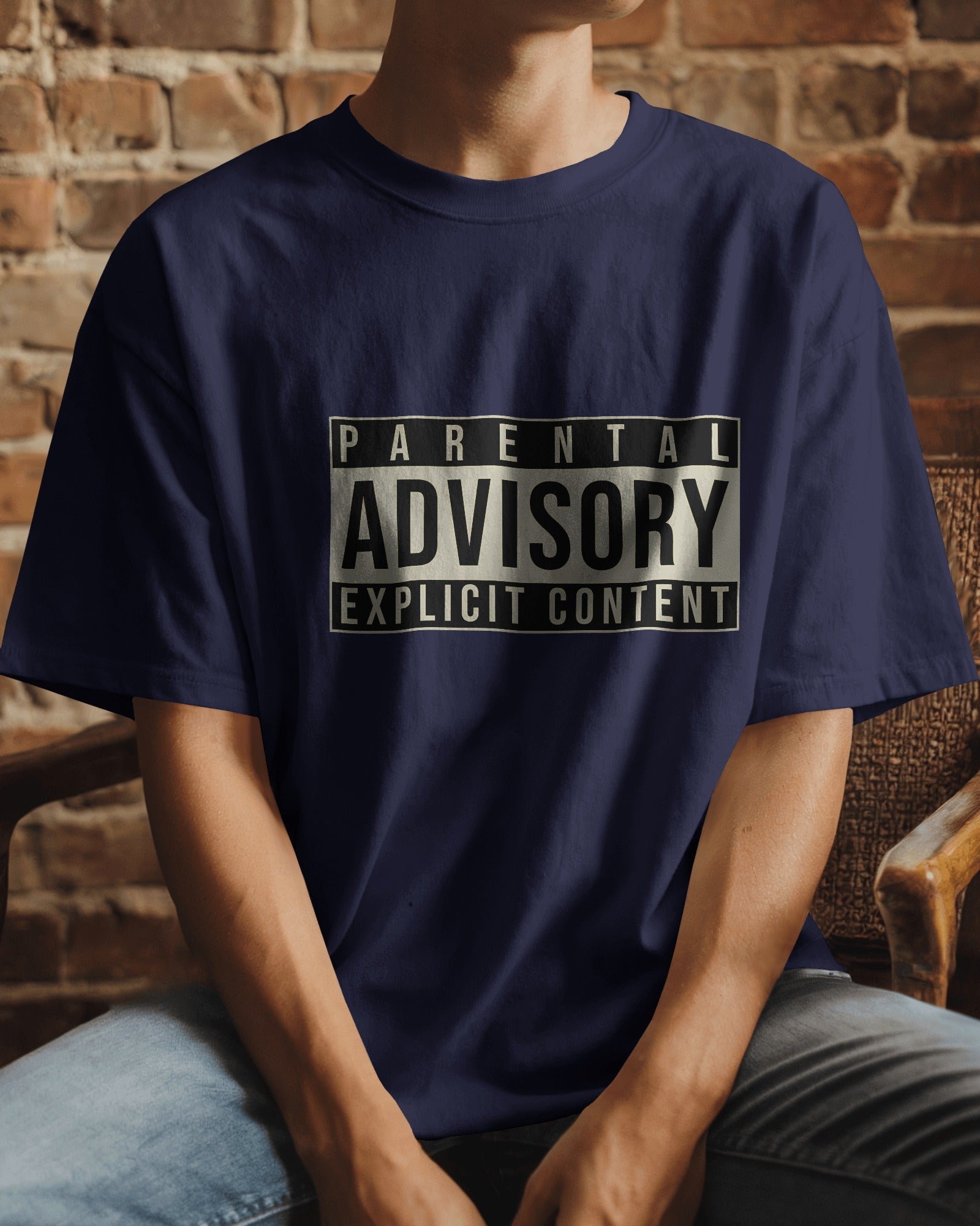 Parental Advisory Oversized Tee