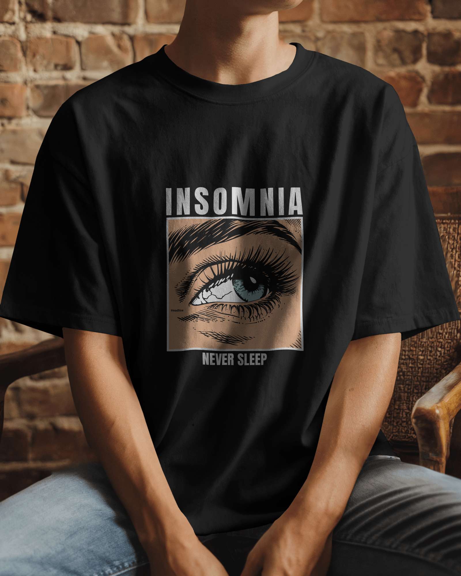 INSOMNIA Oversized Tee