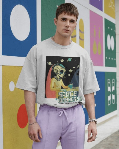 Space Wanderer Oversized Tee