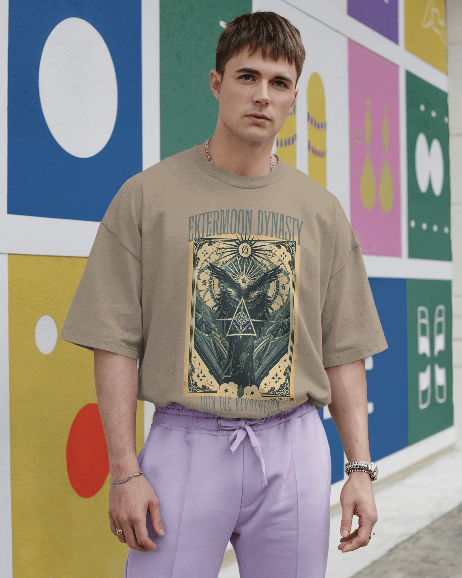 Ektermoon Dynasty oversized tee