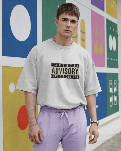 Parental Advisory Oversized Tee