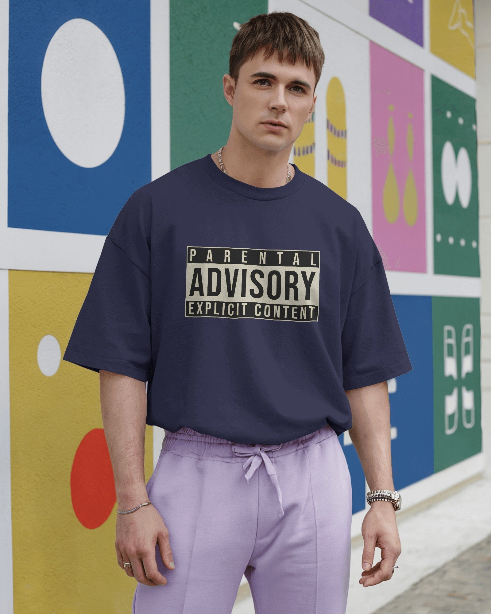 Parental Advisory Oversized Tee