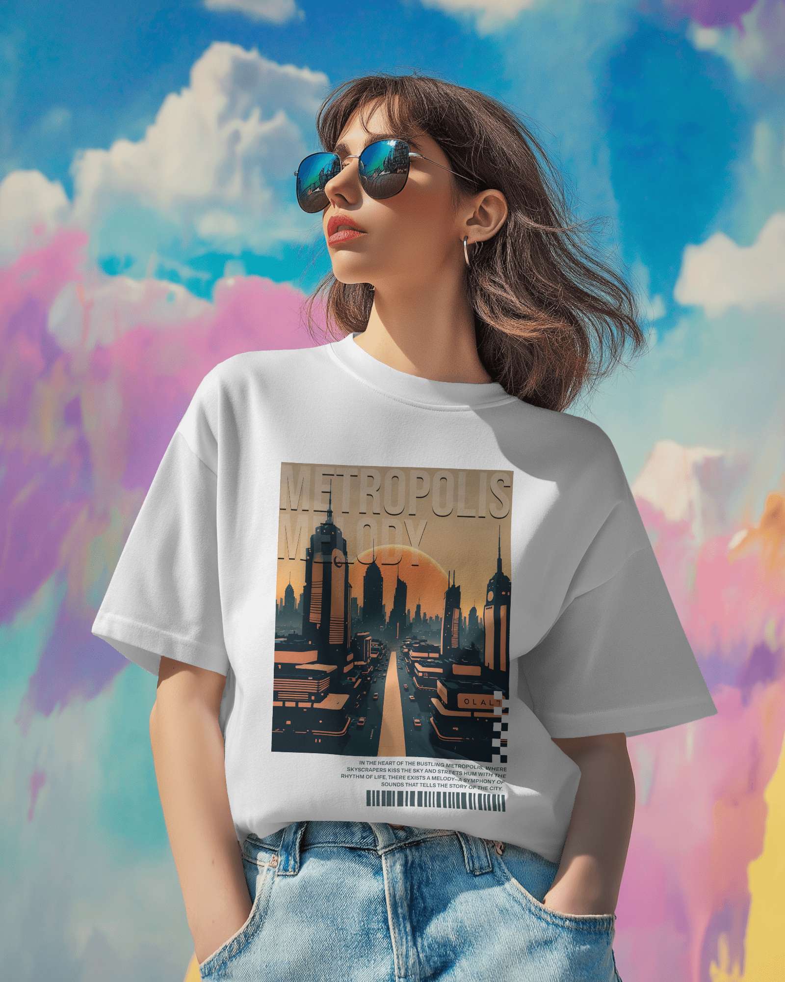 Metropolis Melody Oversized Tee