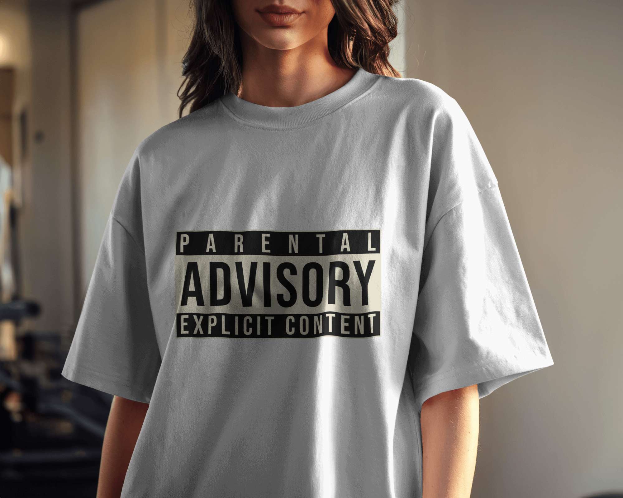 Parental Advisory Oversized Tee