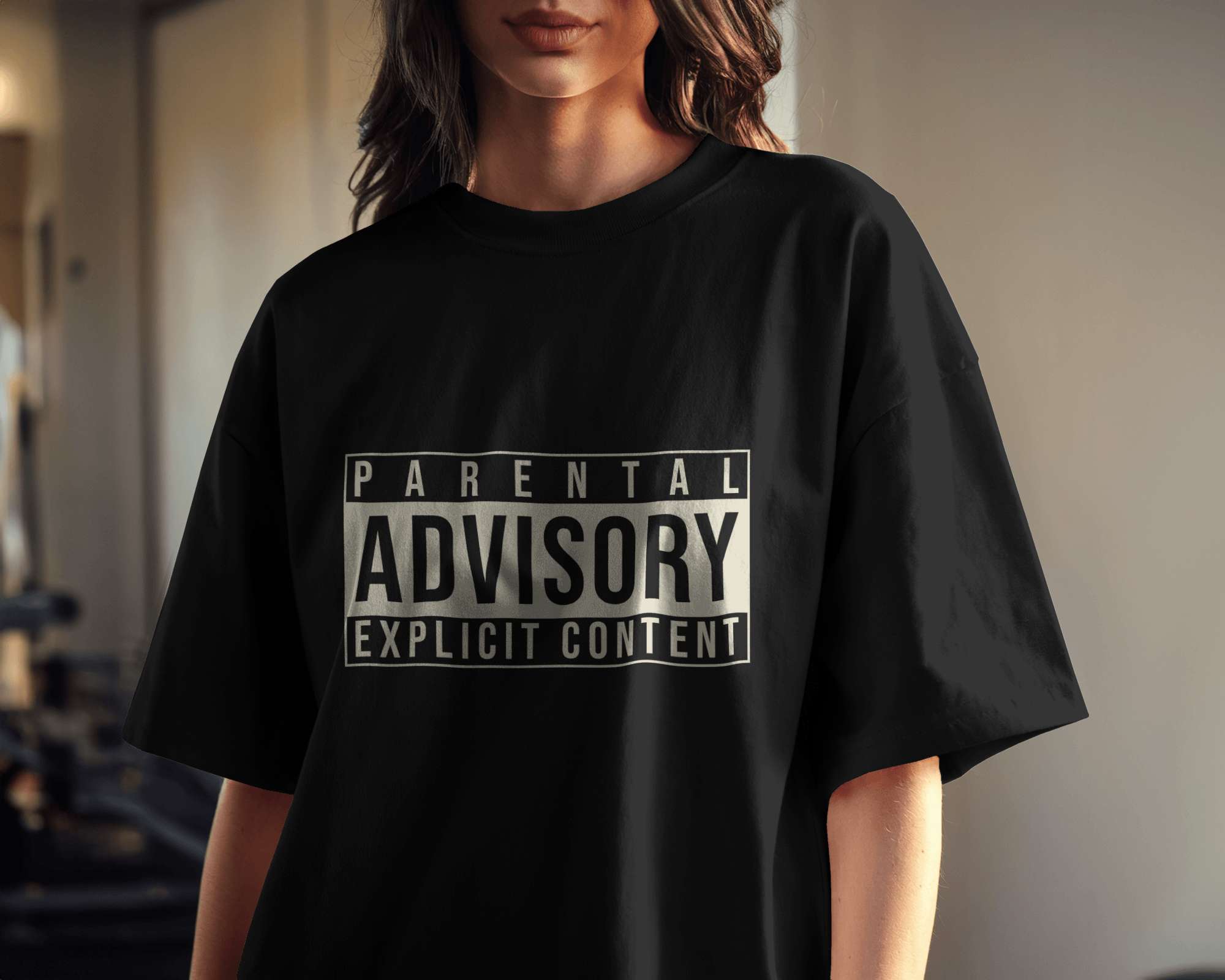 Parental Advisory Oversized Tee